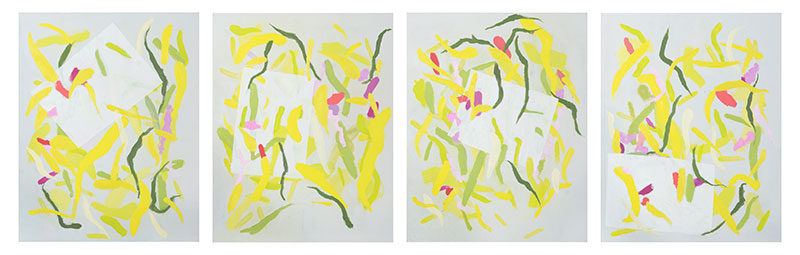 Neon Pothos (Four Part)